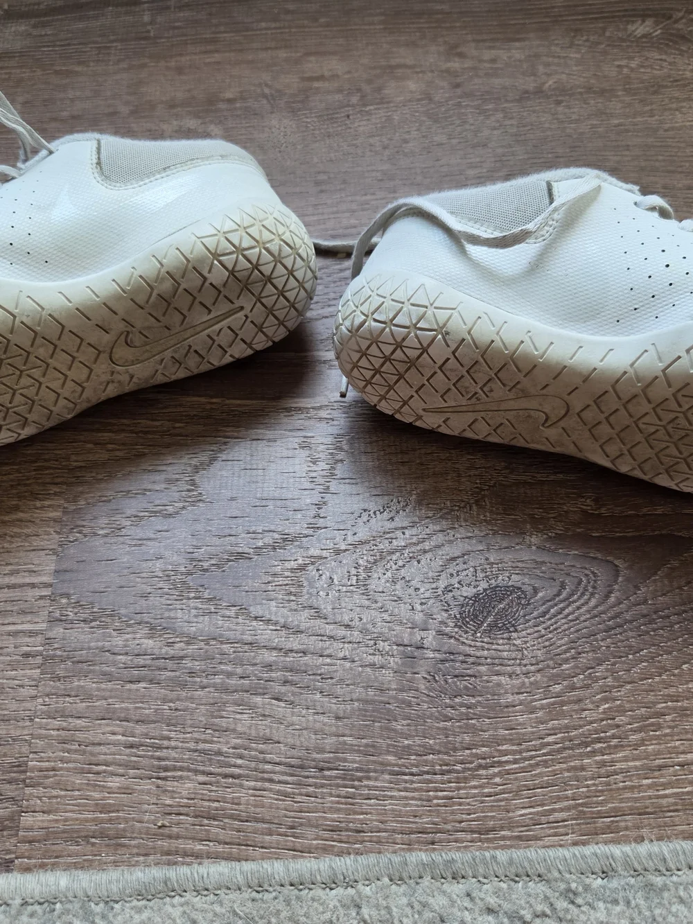 Kids Cheer Shoes-Lace-Up Sneakers in Off-White